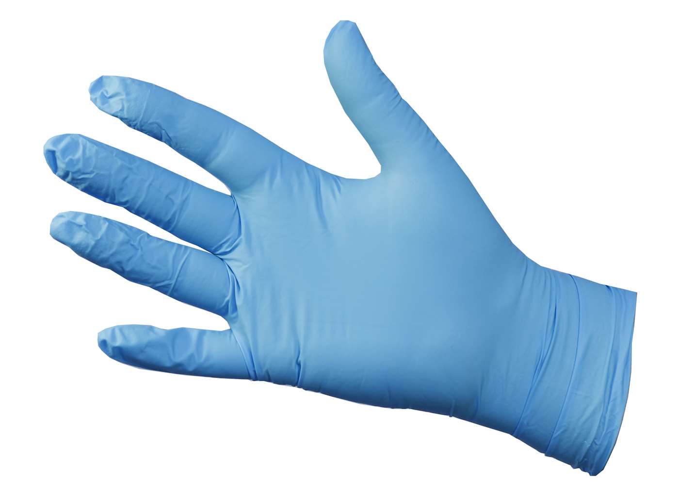 Blue Disposable Nitrile Gloves (50 pairs per box) LASH Vegas